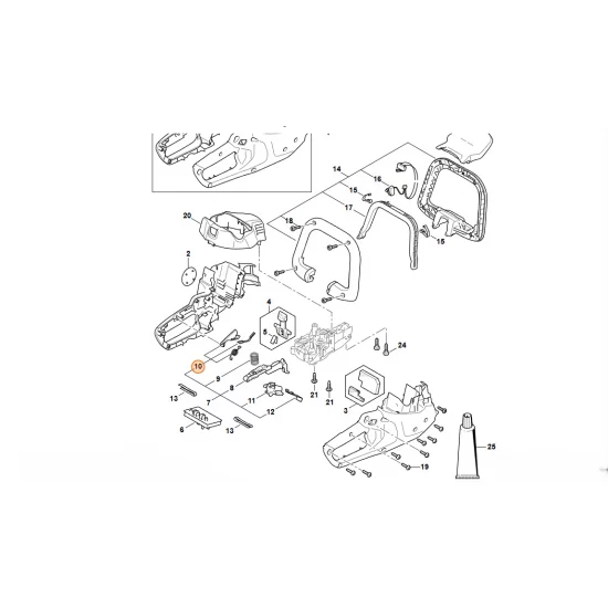 STIHL  Ergo Dźwignia HA07 430 7400